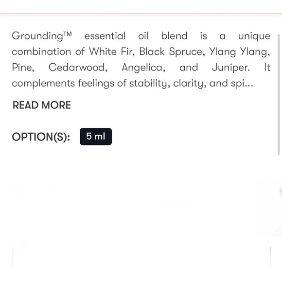 Young Living Grounding Essential Oil‎ Blend 5 ml NWT - Picture 3 of 3